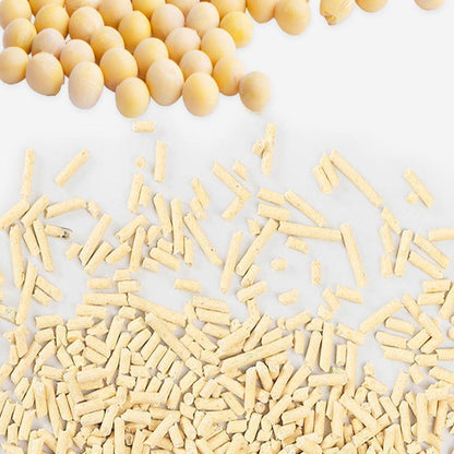 Litière pour chat Lighteme 6L au tofu biodégradable (4 couleurs)