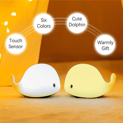 Veilleuse tactile Lighteme Dauphin Mignon