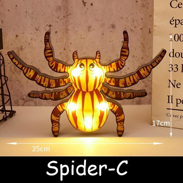 Ihrtrade Halloween Outdoor Decoration Night Lights (3 Colors)