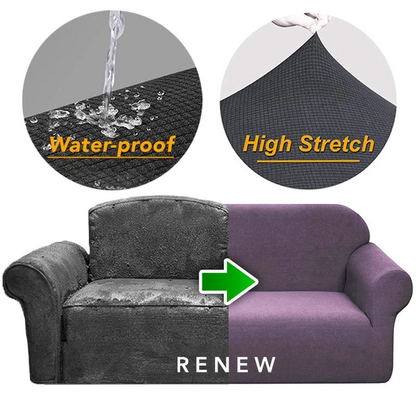 Housse élastique universelle pour coussin de canapé Lighteme (12 couleurs)