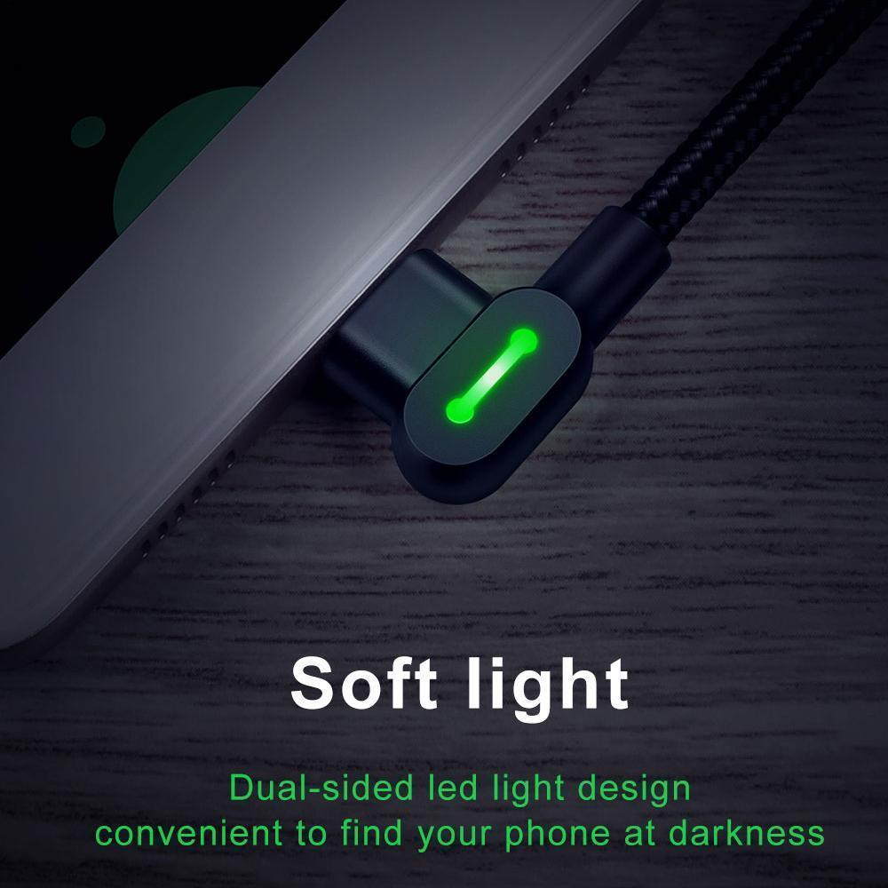 Lighteme L shape Fast Charging Cable (2 Pack)