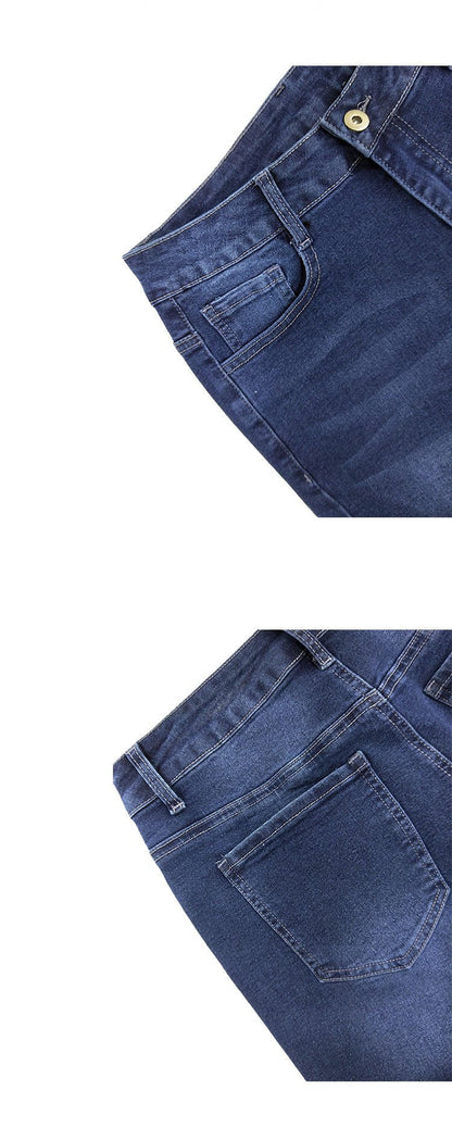 Ihrtrade 6" Mid Rise Rolled cuffs Denim Shorts