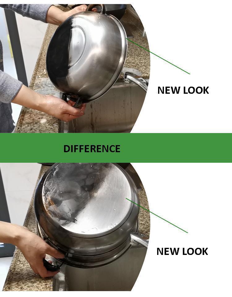 Éponge magique Lighteme Nettoyant Émeri Détachant Antirouille Cuisine