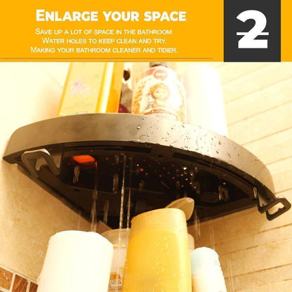 Lighteme Neues schwarzes Eckregal