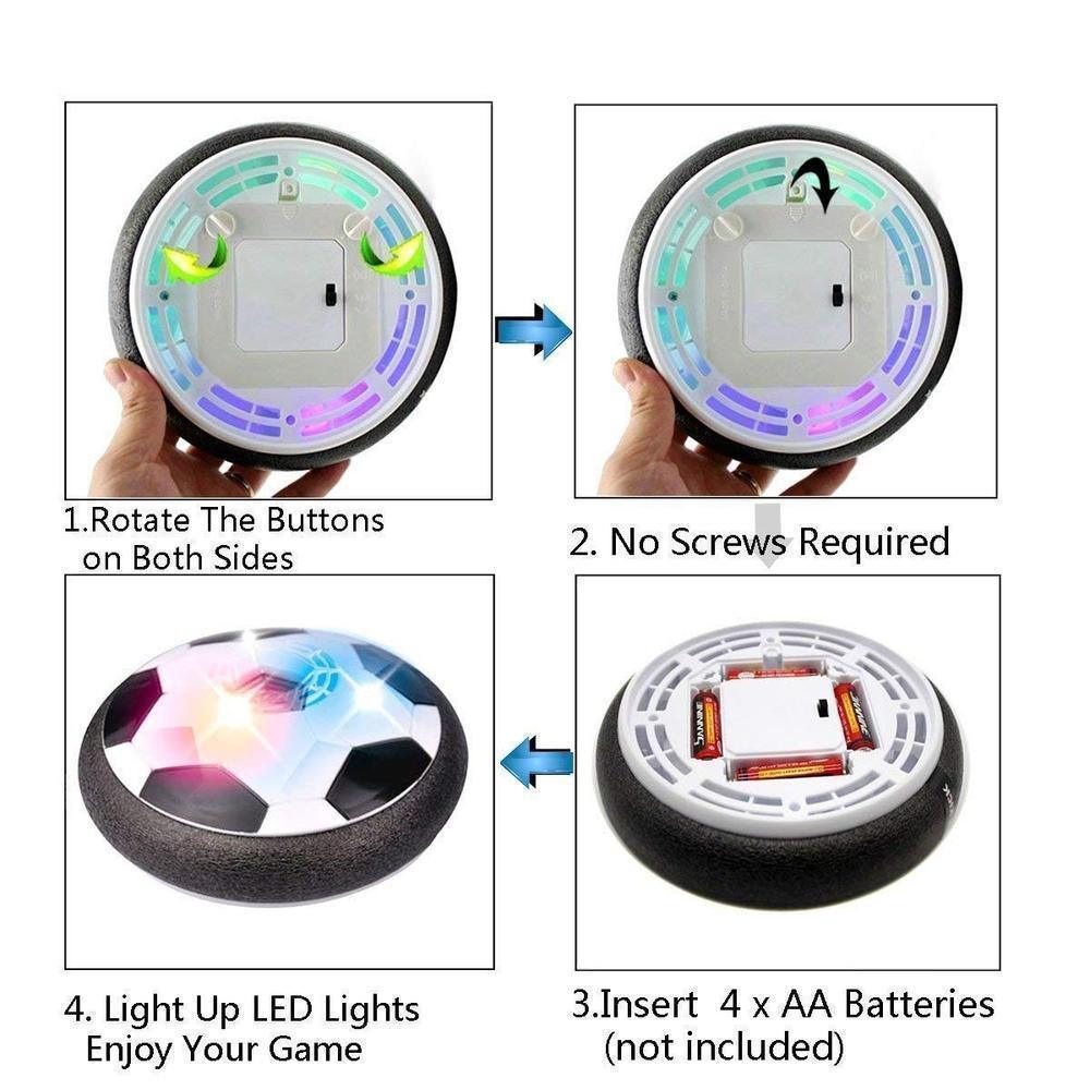 Ballon de football Lighteme LED à air comprimé