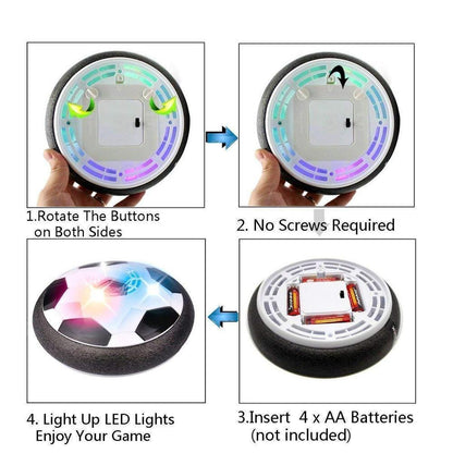 Ballon de football Lighteme LED à air comprimé