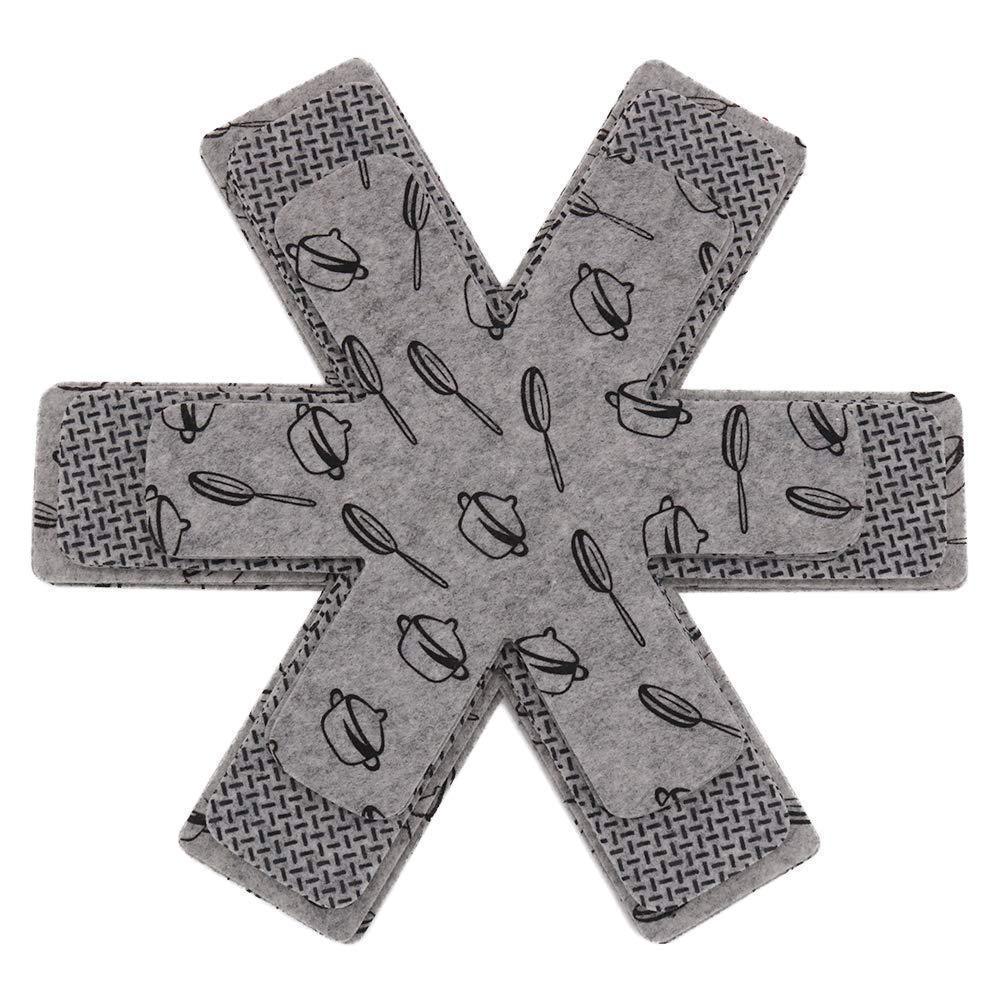 Tapis de protection Lighteme pour fond de poêle contre la chaleur