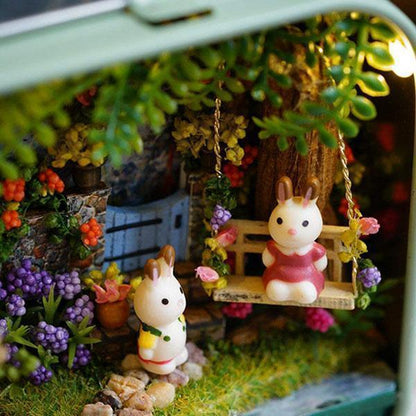 Maison de poupée miniature de Noël à faire soi-même Lighteme (3 styles)