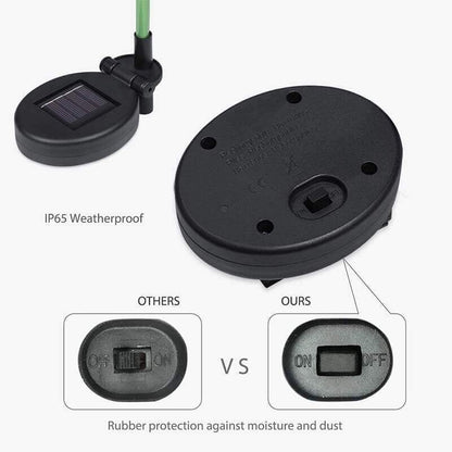 Ihrtrade Artificial Lily Solar Garden Stake Lights (1 Pack of 4 Lilies) | ihrtrade.tw