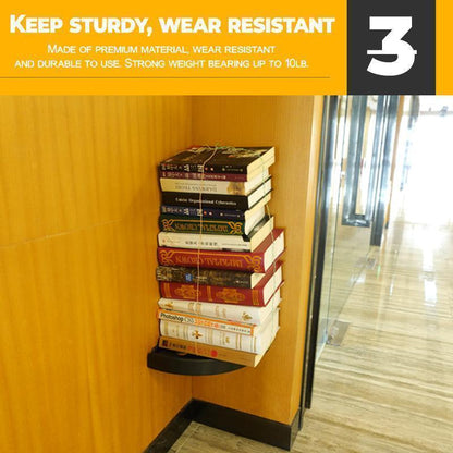 Lighteme Neues schwarzes Eckregal