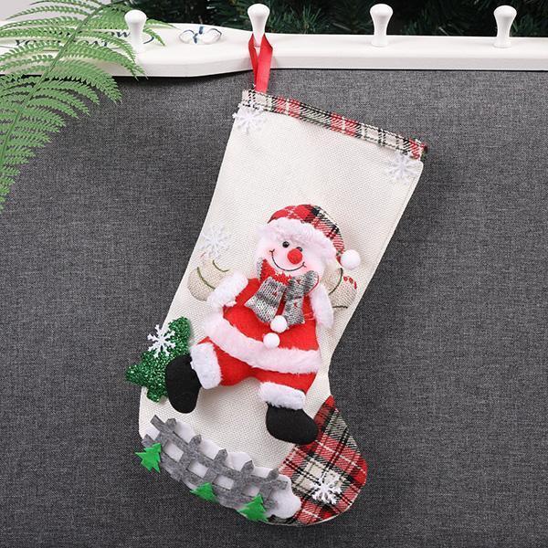 Lighteme Christmas Stocking Gift & Candy Bags (4 Pcs)