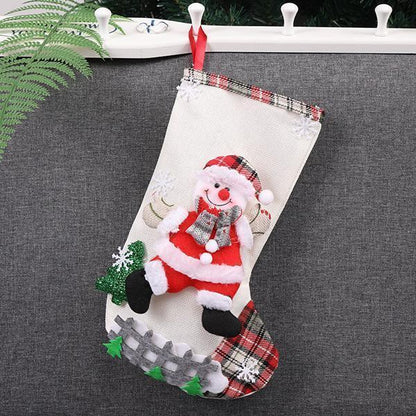 Lighteme Christmas Stocking Gift & Candy Bags (4 Pcs)