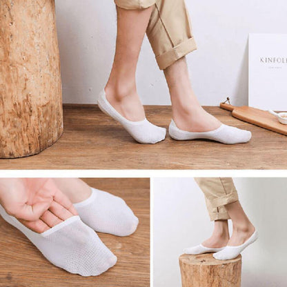 Lighteme Atmungsaktive, bequeme Socken aus Eisseide (4er-Set) (5 Farben)