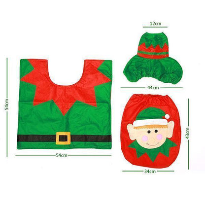 Lighteme Christmas Toilet Seat Cover (1 Set)