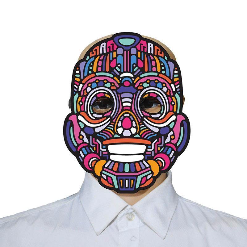 Ihrtrade Voice-activated Halloween Scary Mask (20 Types)