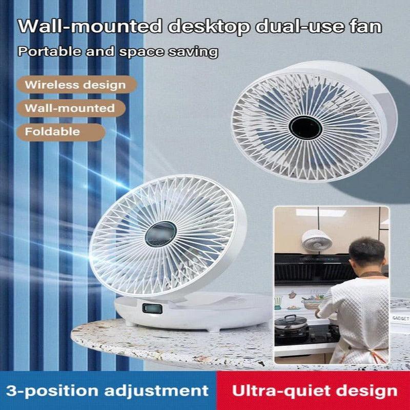 Ventilateur domestique à double usage et lampe LED Lighteme