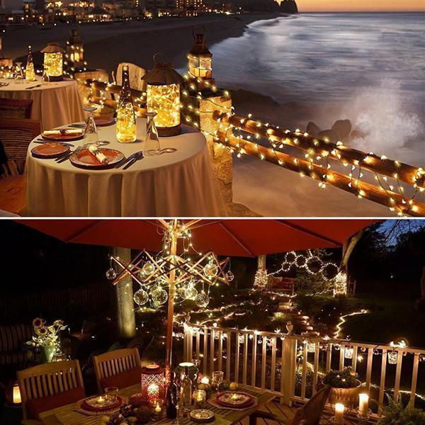 Guirlande lumineuse solaire Lighteme (6 couleurs)