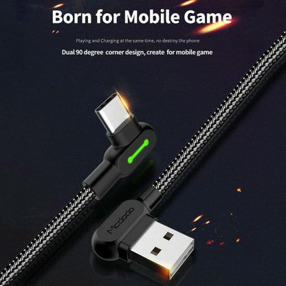 Ihrtrade Titan Unbreakable 90 Degree Plug Fast Charging Cable (Include 2PCS & 3PCS)