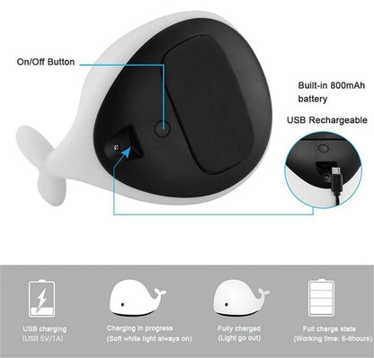 Veilleuse tactile Lighteme Dauphin Mignon