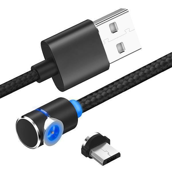 Ihrtrade 360° Magnetic Charging Cable For Apple / Micro-USB / USB-C (4 colors & 3 models)