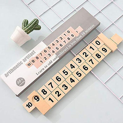 Règle de décomposition numérique Lighteme, jouet éducatif