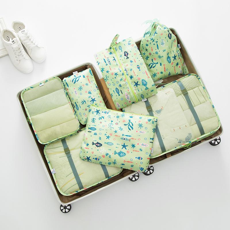 Lighteme Luggage Packing Organizer Set (7 Pcs)