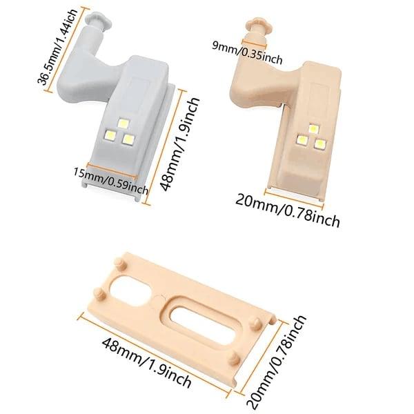 Éclairage LED automatique Lighteme pour armoires