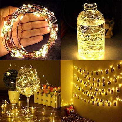 Guirlande lumineuse Lighteme USB avec télécommande (4 couleurs et 4 types)