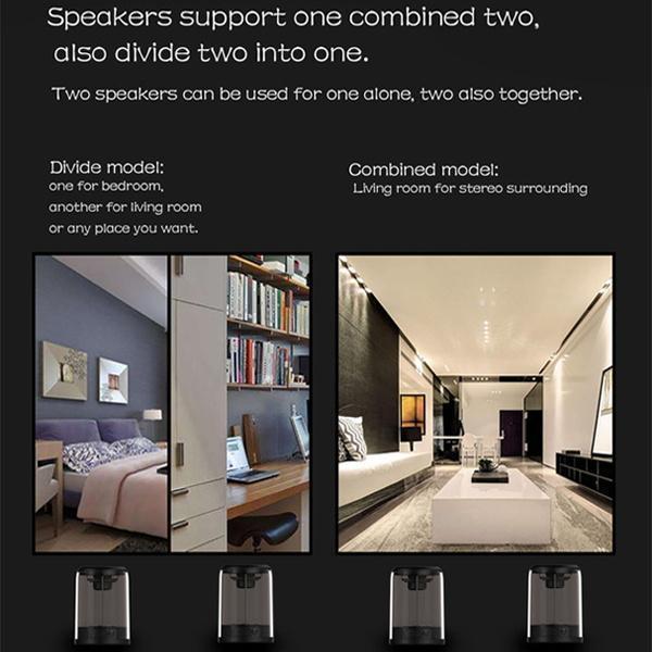 Lighteme TWS Magnetic Bluetooth Speaker (2 colors)