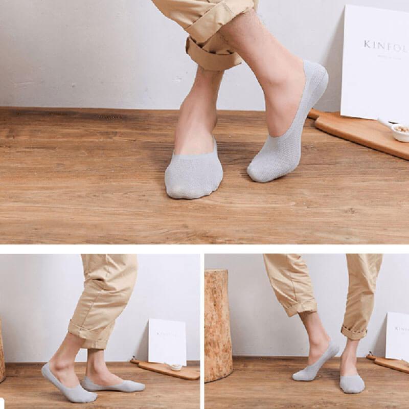 Lighteme Atmungsaktive, bequeme Socken aus Eisseide (4er-Set) (5 Farben)