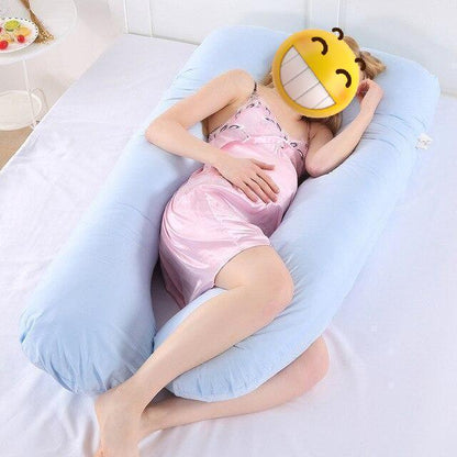 Lighteme Schwangerschaftskissen, Stillkissen, U-förmiges Körperkissen für Schwangere