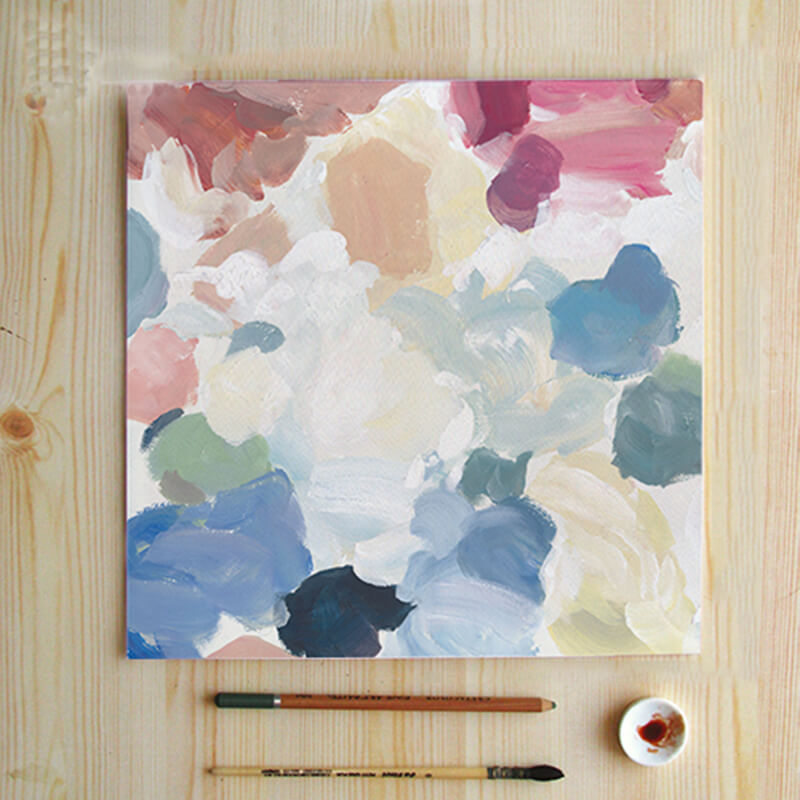 Lighteme Abstrakte Farben Leinwand Kunst Malerei