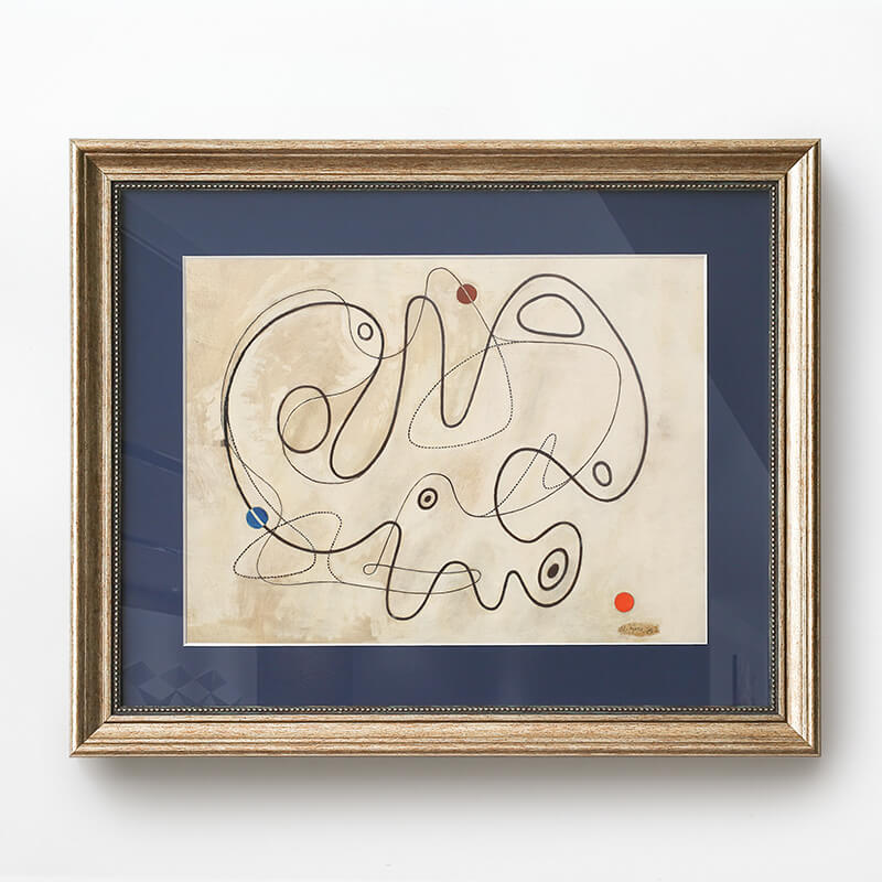 Peinture sur toile abstraite Lighteme