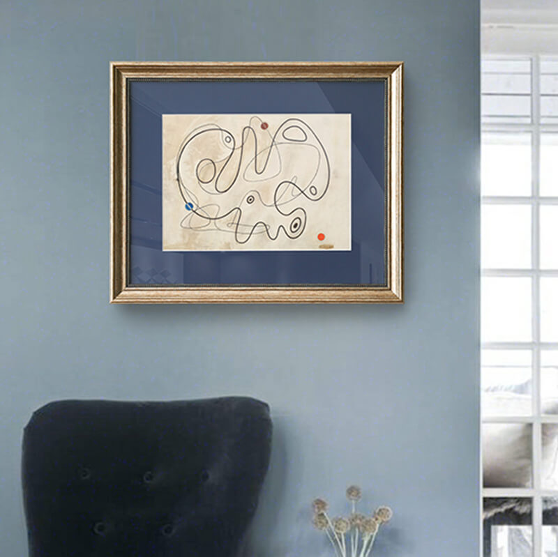 Peinture sur toile abstraite Lighteme