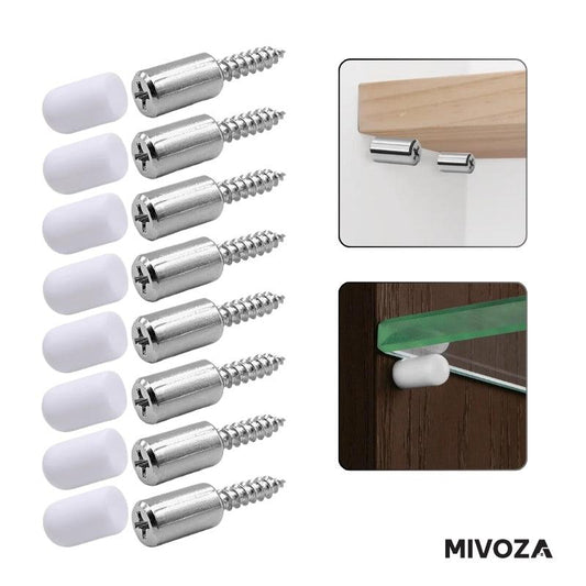 Vis autotaraudeuses durables Lighteme - avec manchons en caoutchouc