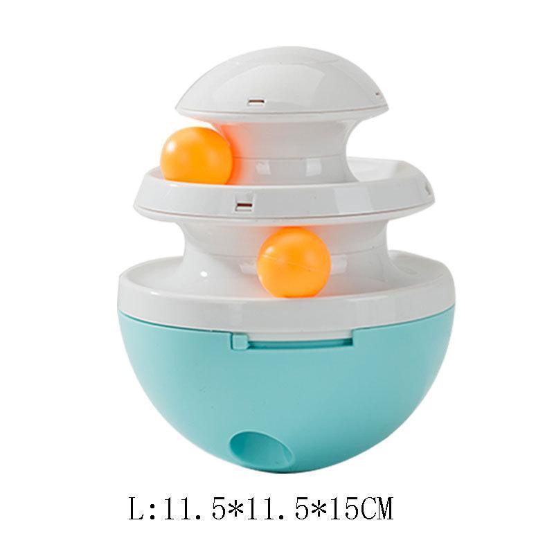 Lighteme Adjustable Leaking Hole Dog Feeder Toy (2 colors & 2 sizes)