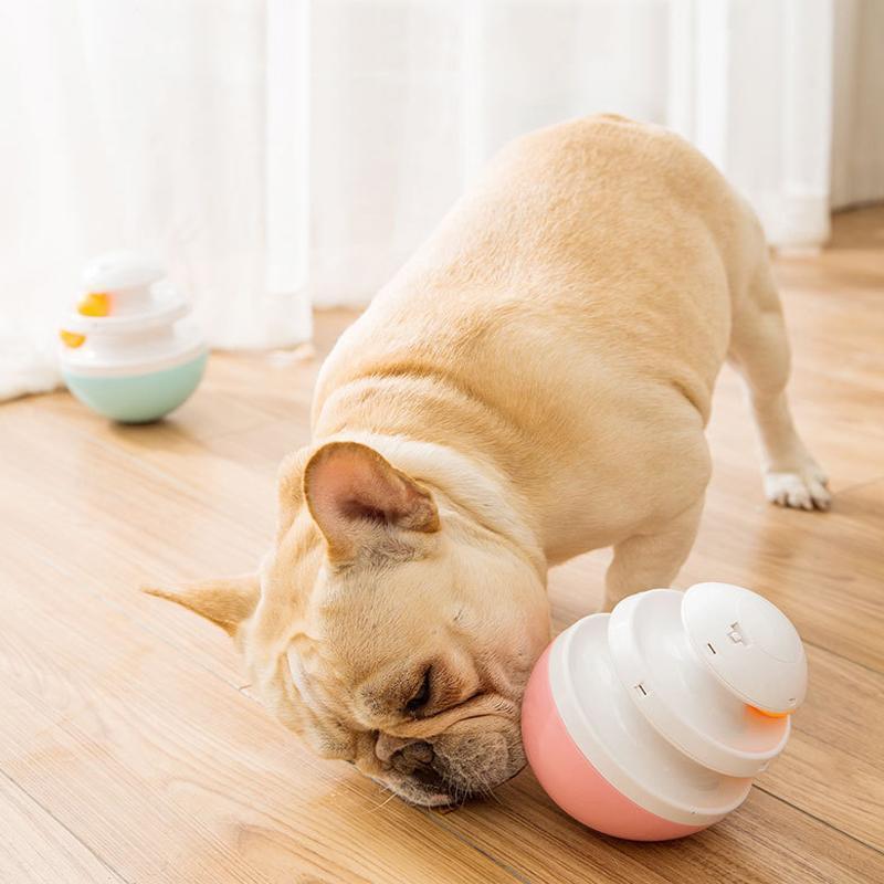 Lighteme Adjustable Leaking Hole Dog Feeder Toy (2 colors & 2 sizes)