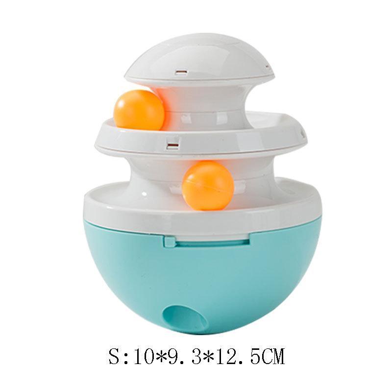 Lighteme Adjustable Leaking Hole Dog Feeder Toy (2 colors & 2 sizes)