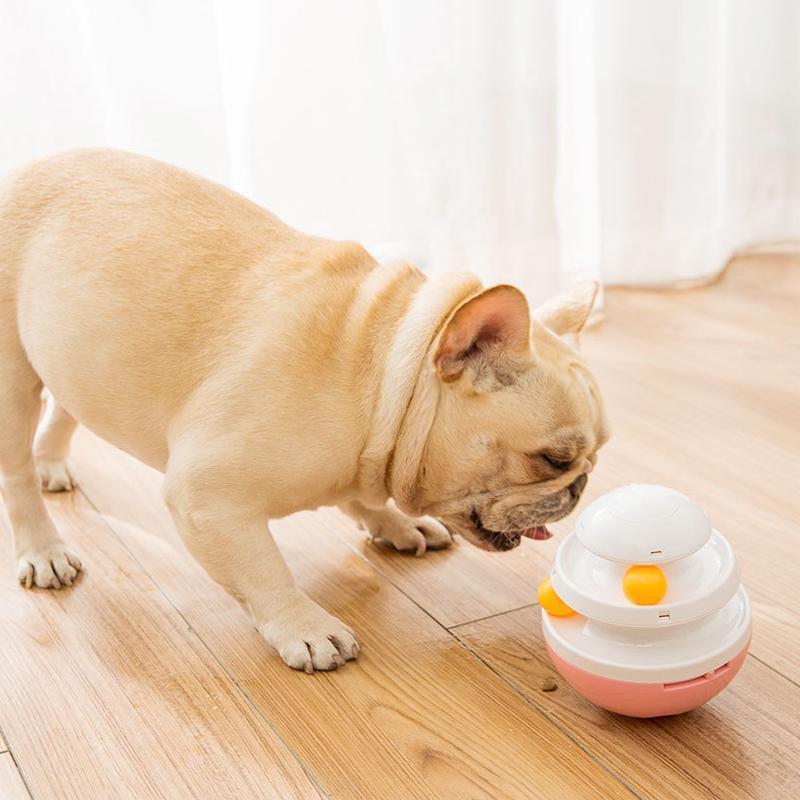 Lighteme Adjustable Leaking Hole Dog Feeder Toy (2 colors & 2 sizes)