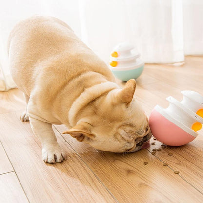 Lighteme Adjustable Leaking Hole Dog Feeder Toy (2 colors & 2 sizes)