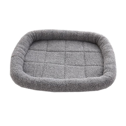 Ihrtrade Adult And Puppy Shag Square Dog Bed (5 Colors & 3 Sizes)