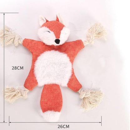 Lighteme Stofftier in Tierform, Hund, der beißt (3 Farben)