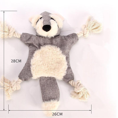 Lighteme Stofftier in Tierform, Hund, der beißt (3 Farben)