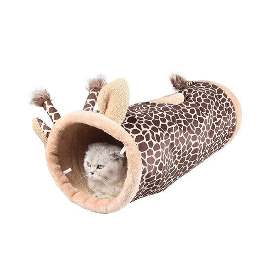 Tunnel Lighteme en forme d'animal, mignon et pliable, pour chat