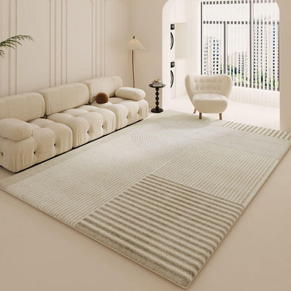 Tapis en peluche minimaliste Lighteme