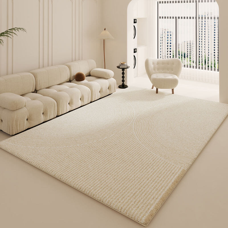Tapis en peluche minimaliste Lighteme