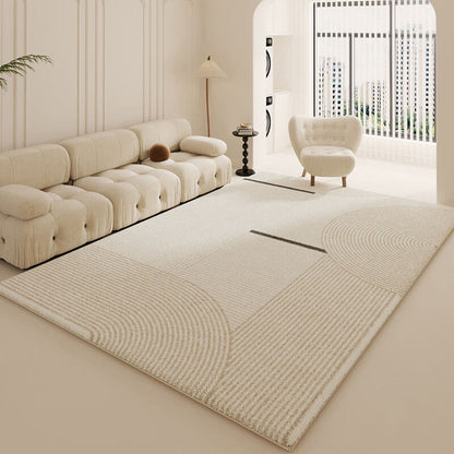 Tapis en peluche minimaliste Lighteme