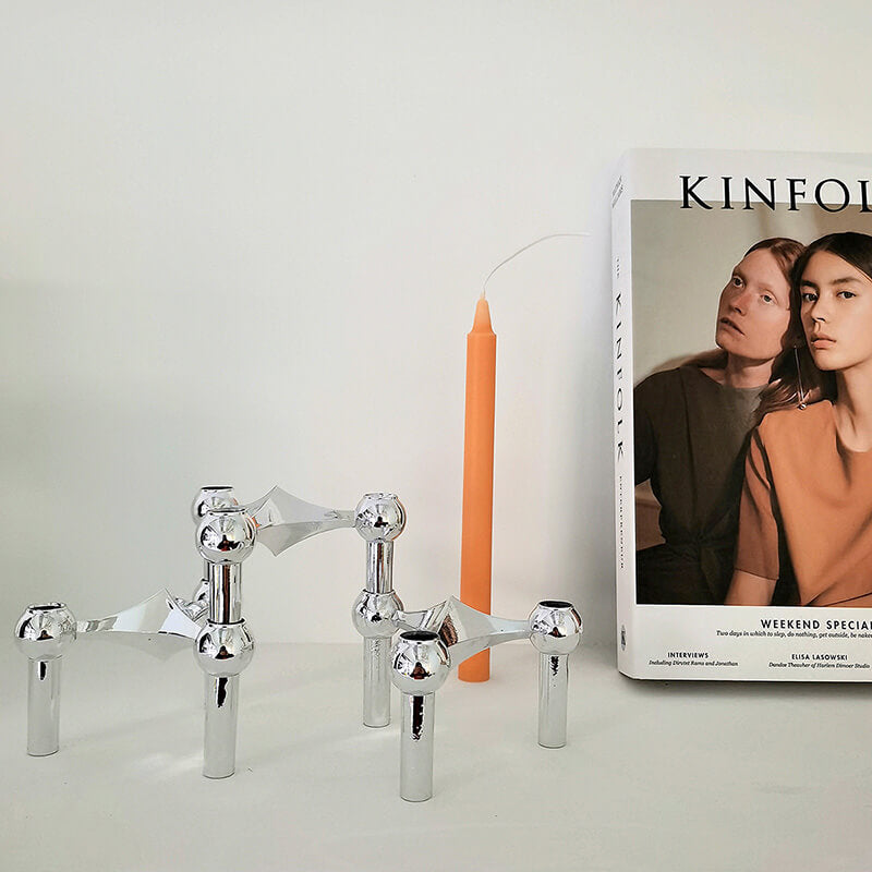 Bougeoir en métal Lighteme Art