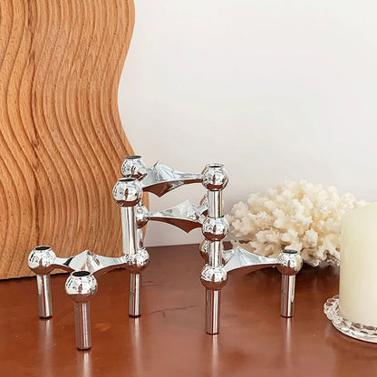 Bougeoir en métal Lighteme Art