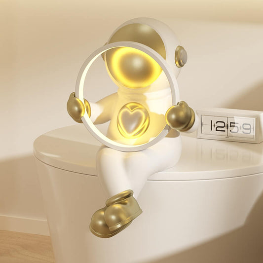 Lampe de table en résine Lighteme Astronaut Silhouette